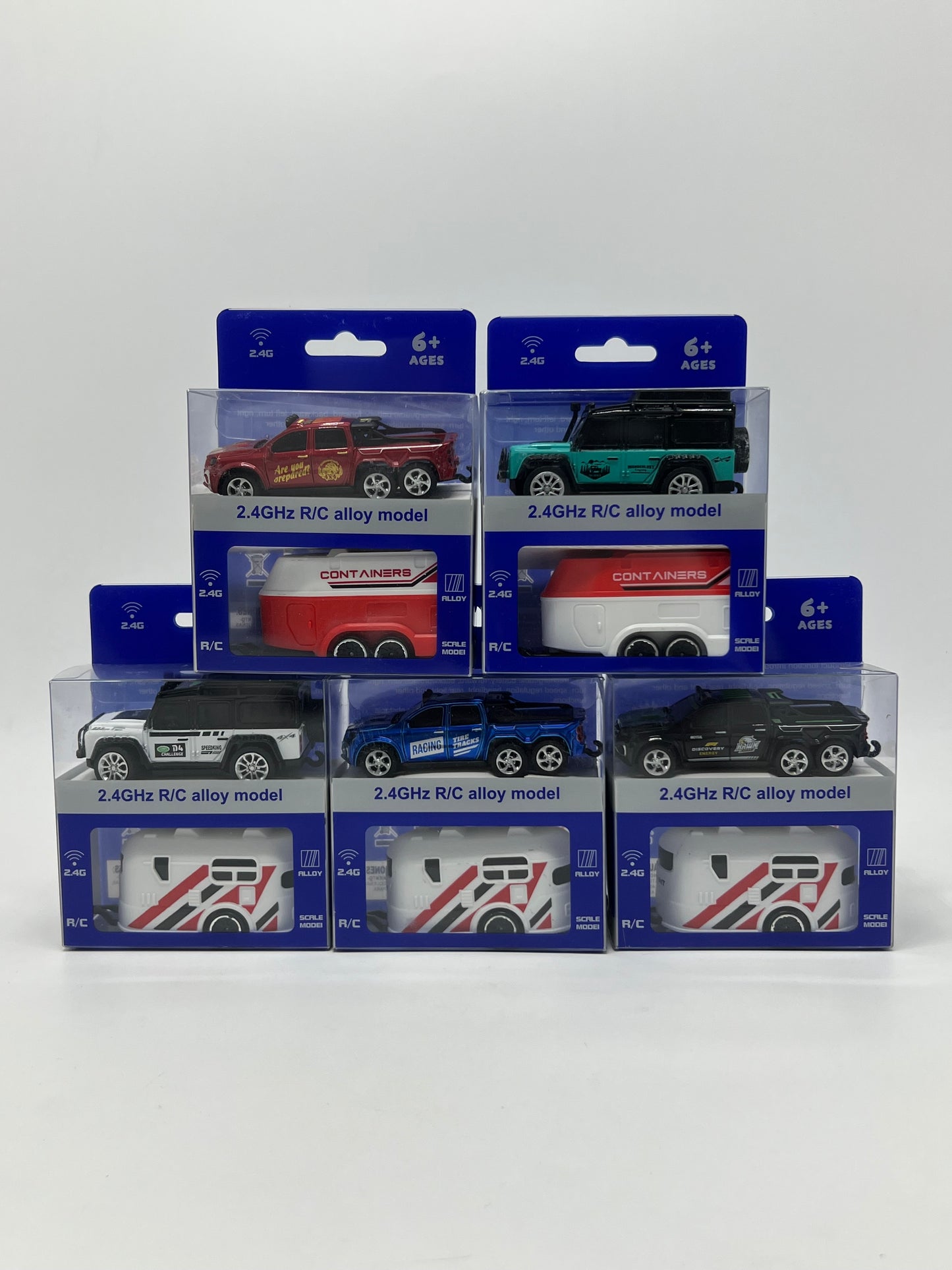 Mini Desktop 1:64 Remote Control Die Cast Car