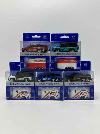 Mini Desktop 1:64 Remote Control Die Cast Car