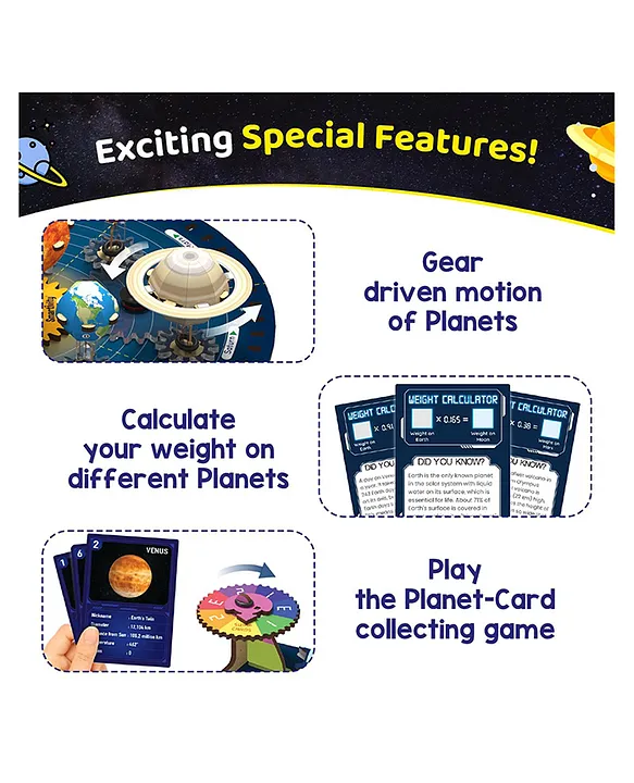 Smartivity Building Activities of Earth ,Sun, Moon