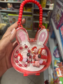 Red Bunny Shape Kids Jewellery & Accessories