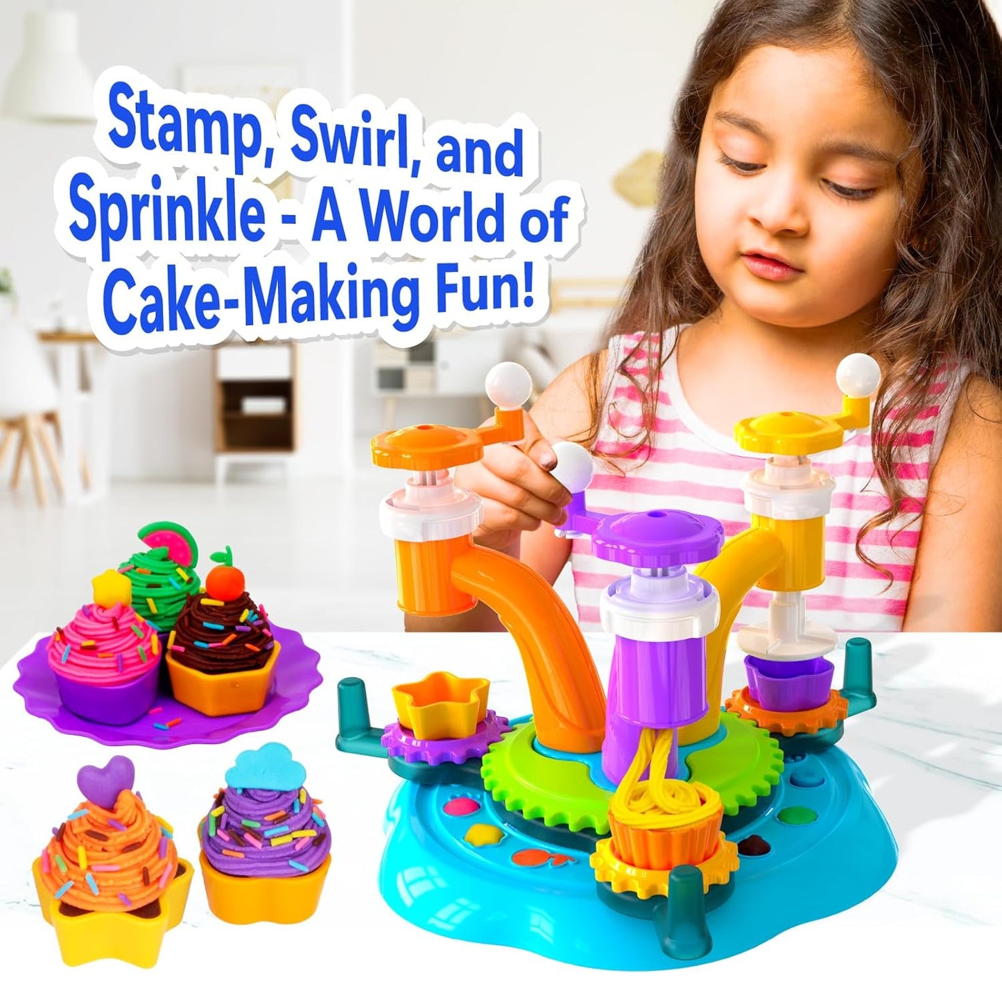 Funskool Fun Dough Mega Cake Factory - DIY Cake Making Playset