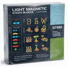 DIGE Light Magnetic Sticks Blocks 64 Pcs