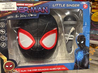 Spider-Man No Way Home Singing Machine Mask with Microphone Set