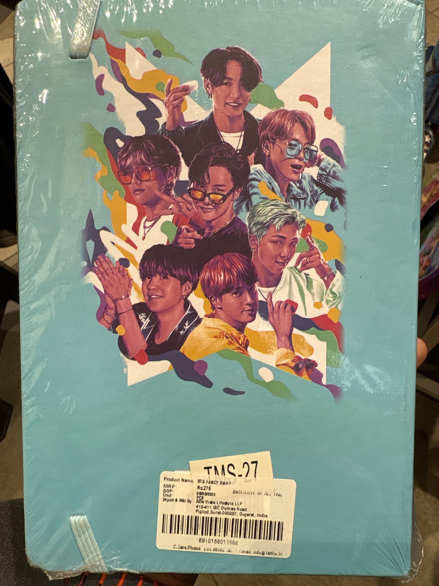 BTS Dynamite Fancy Hardcover Diary – A5 Notebook for ARMY