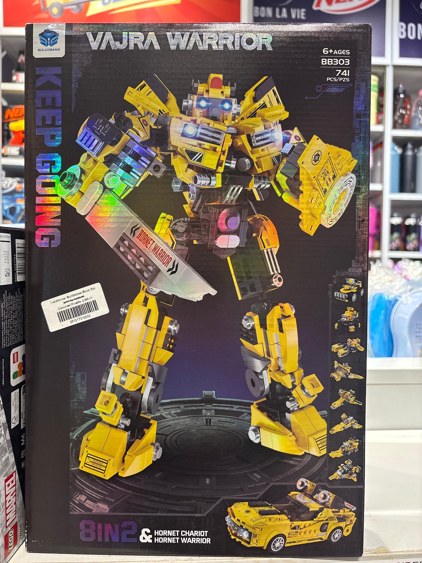 Transformer Bumblebee Block Set