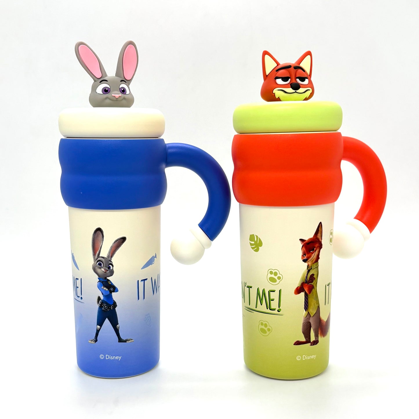 Zootopia Insulated Tumbler with Character Straw Topper