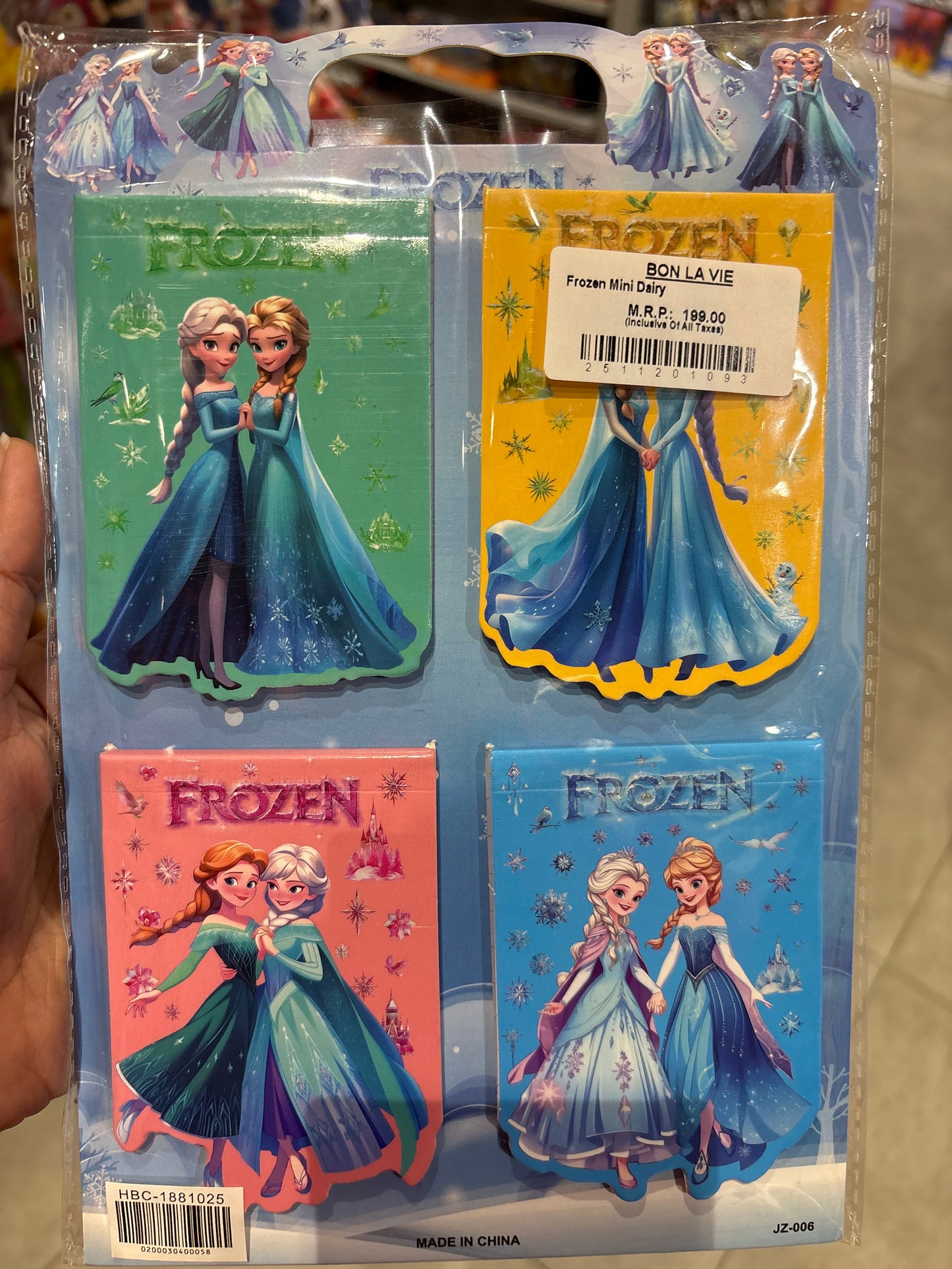 Frozen Mini Diary