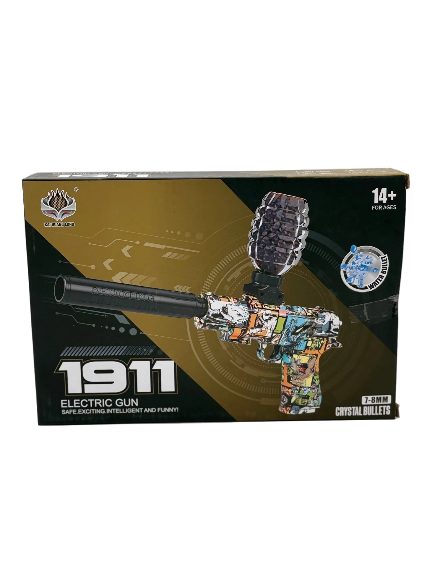 Electric Water Gun with Crystal/Gel Bullets