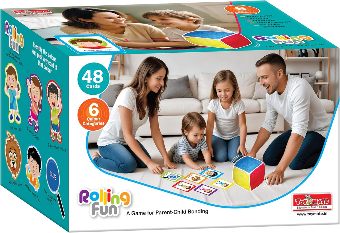 Toymate Rolling Fun Educational Game for Toddlers