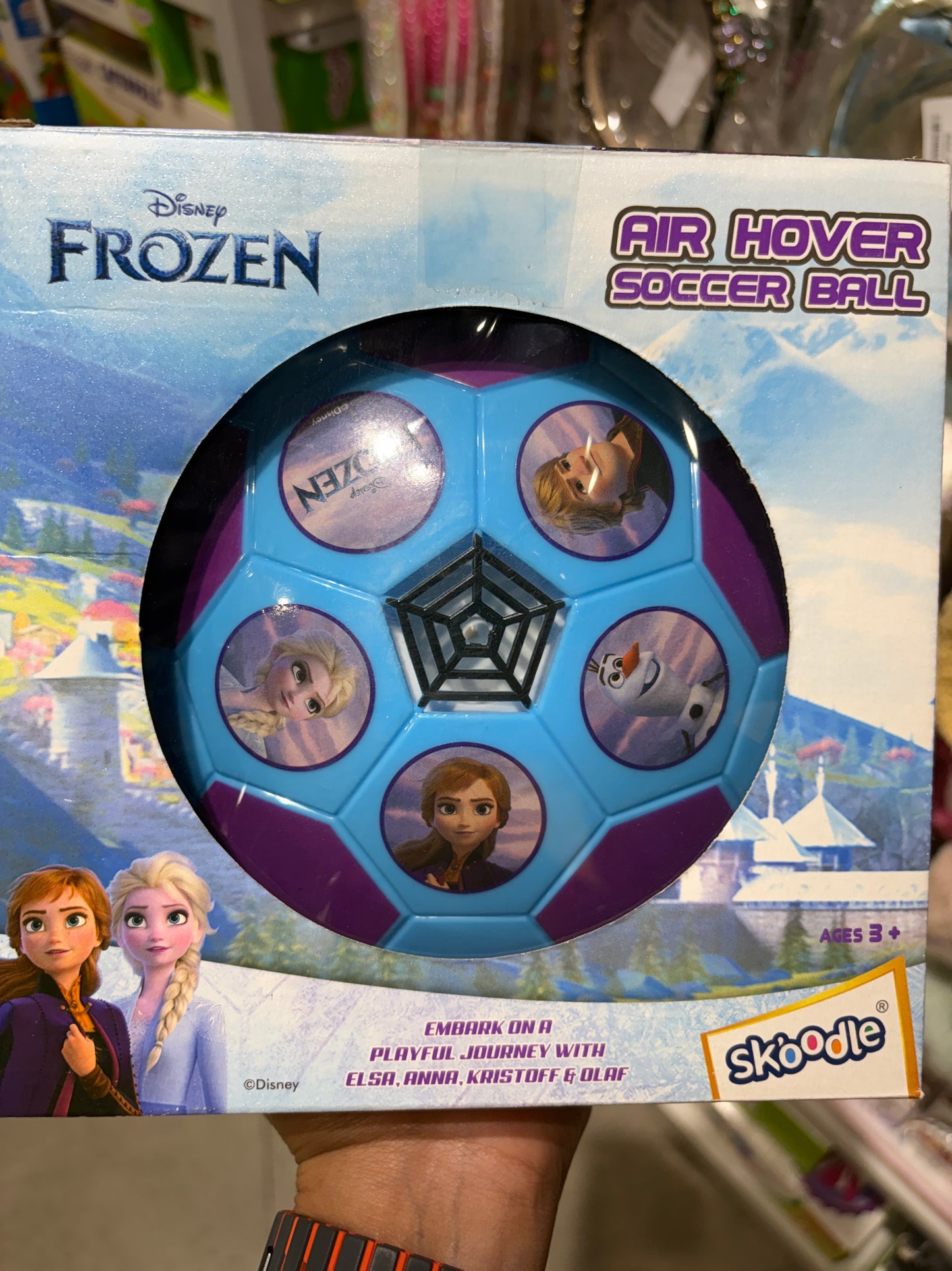 Skoodle Disney Frozen Air Hover Soccer Ball with LED Lights