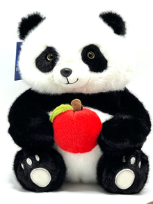 Panda with Apple 36cm Soft Toy