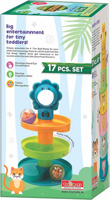 Toymate Baby's Safari World 3-In-1 Gift Set