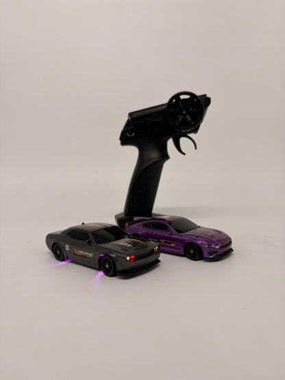 Lightning Fast 1:43 Remote Control Drift Car with 7 Color LED