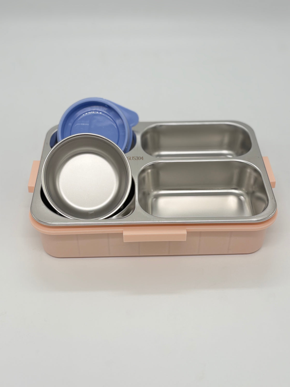 Unicorn Kids 304 Stainless Steel Lunch Box with Spoon, Fork & Container - 700ml