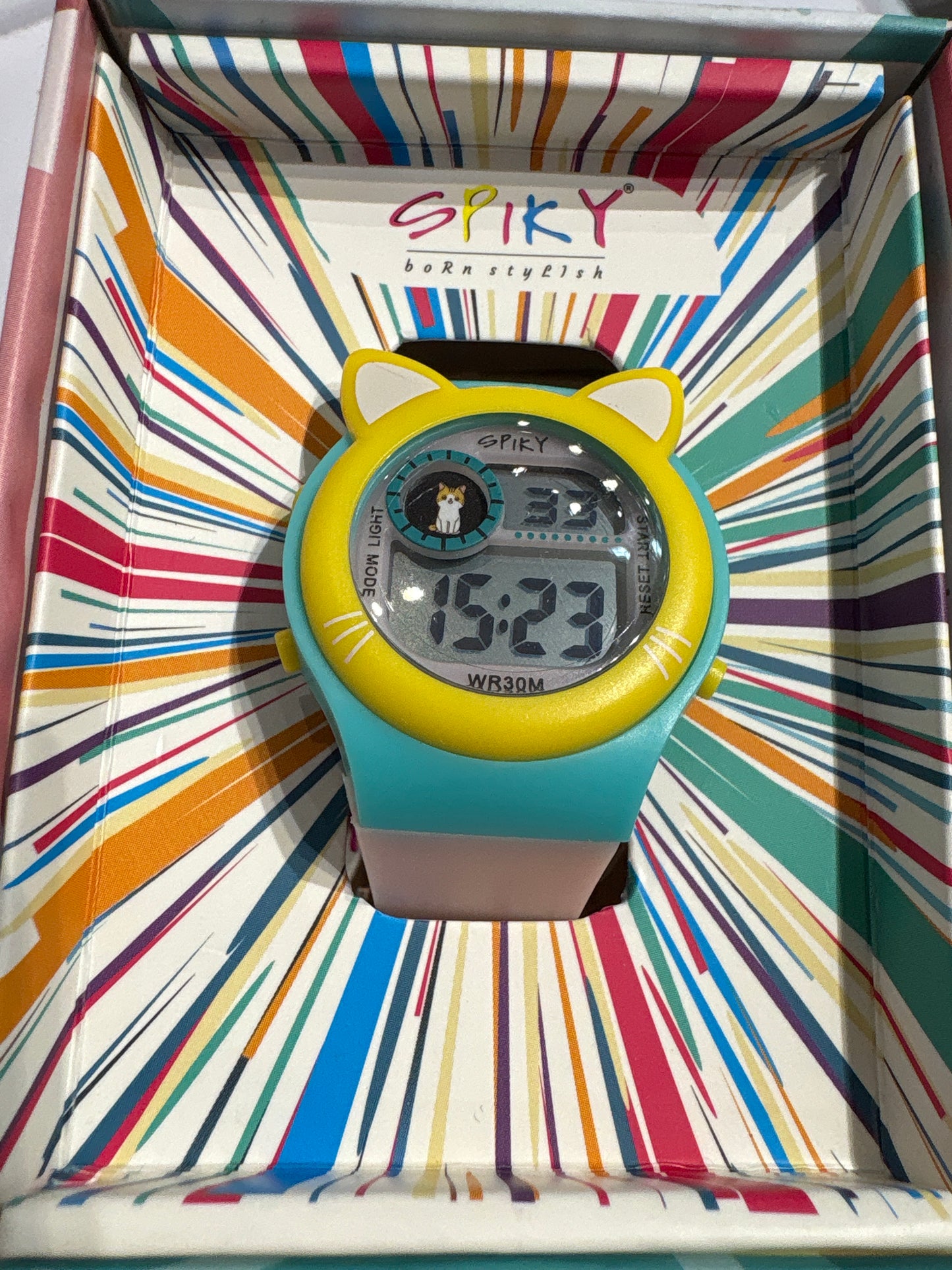 SPIKY Eva A26 Cat Ear Digital Kids Watch
