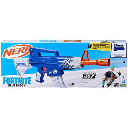 Dart Nerf Fortnite Blue Shock Blaster