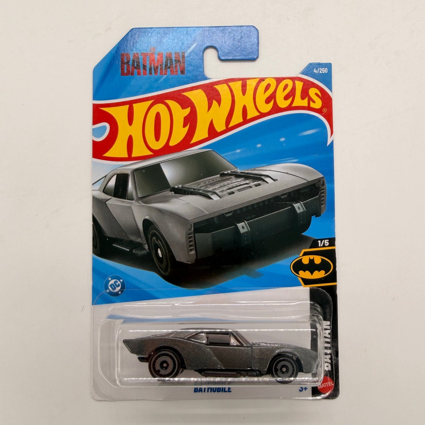 Hot Wheels 1:64 Die-Cast Set of 4 - Batmobile, Solar Reflex, Honda Motocompo, Land Rover Defender Double Cab