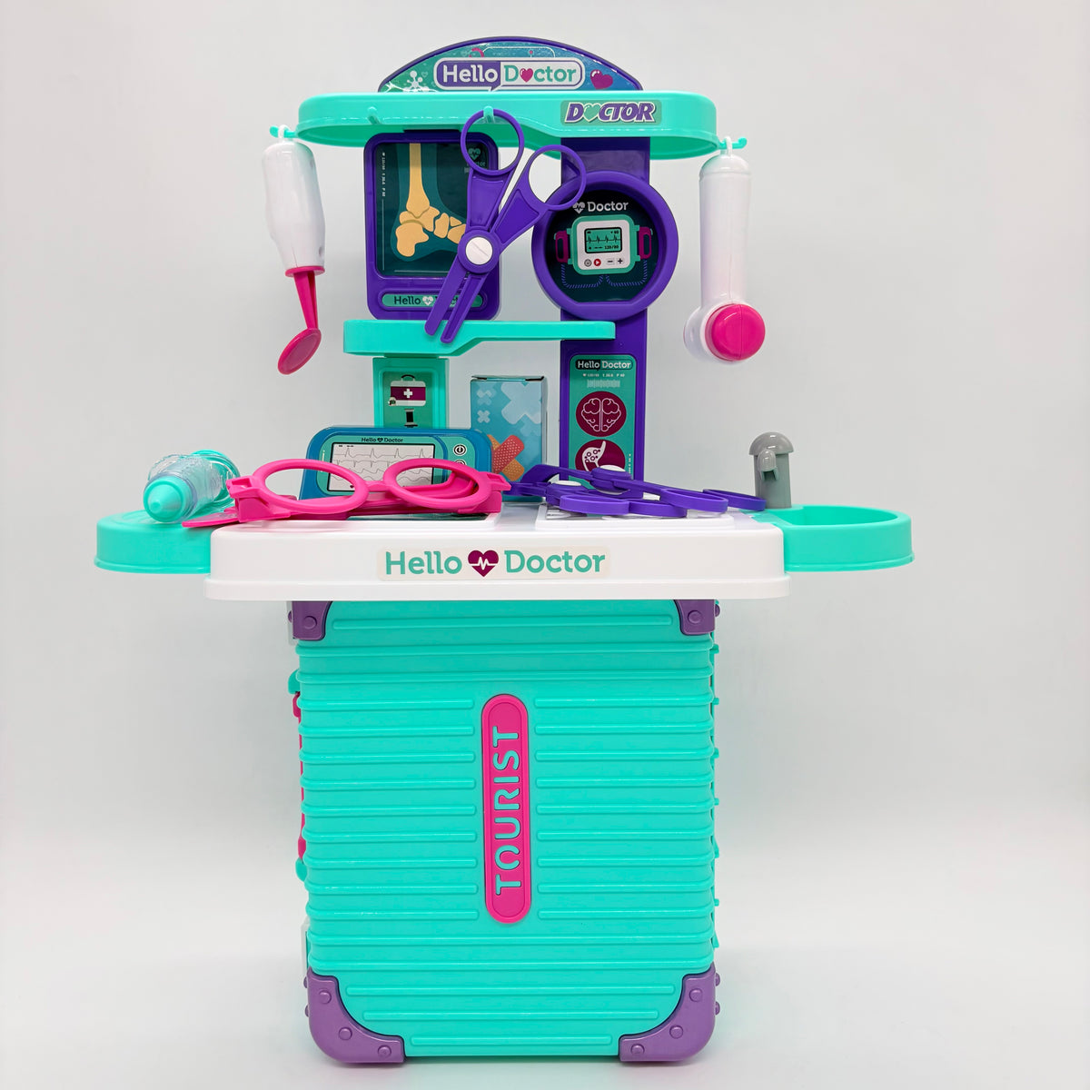 Hello Doctor 3-in-1 Medical Trolley Playset