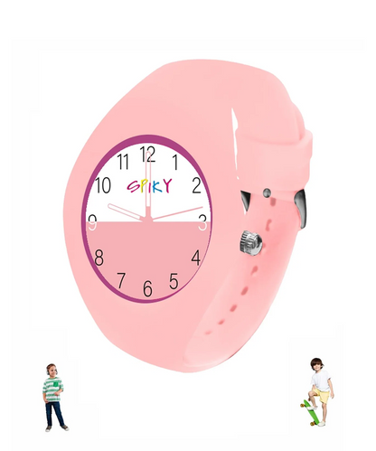 Spiky EVA A39 Dual-Tone Analog Watch