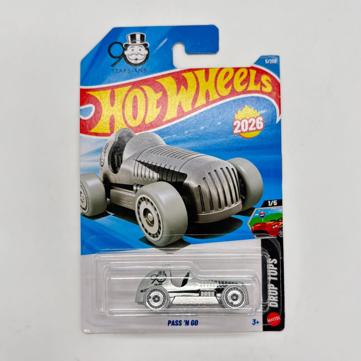 Hot Wheels 1:64 Die-Cast Set of 4 - McMurtry Speirling, 20 Jeep Gladiator, Pass N Go, Honda Motocompo