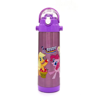 Marvel and Disney Characters Insulated Water Bottle with Straw 500ml