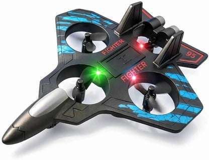 Star Fighter RC Quadcopter Plane – 2.4GHz Fighter Jet Drone Toy