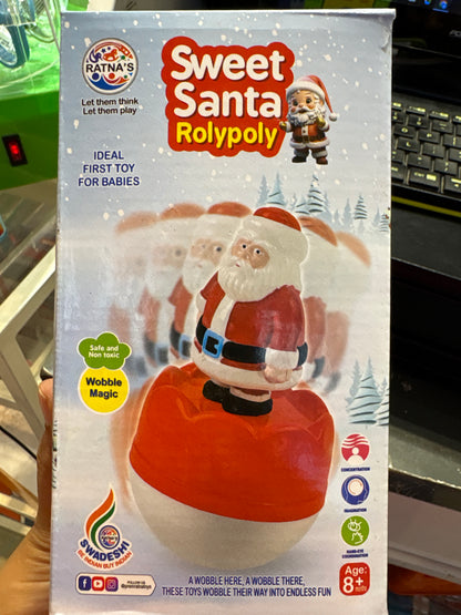 Ratna's Sweet Santa Roly Poly Wobble Toy