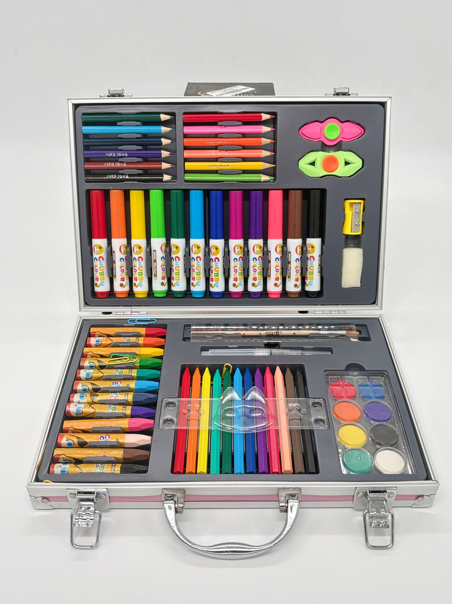 Inspiration Art Set – 90 Pcs in Aluminium Carry Case