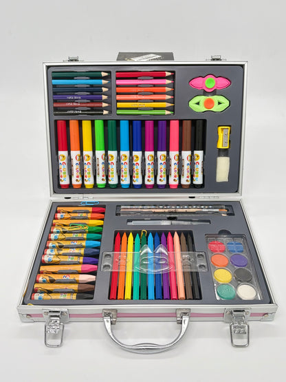 Inspiration Art Set – 90 Pcs in Aluminium Carry Case