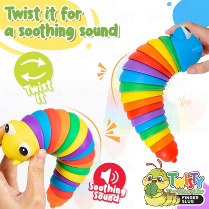 Rainbow Caterpillar shake And jingle Sound