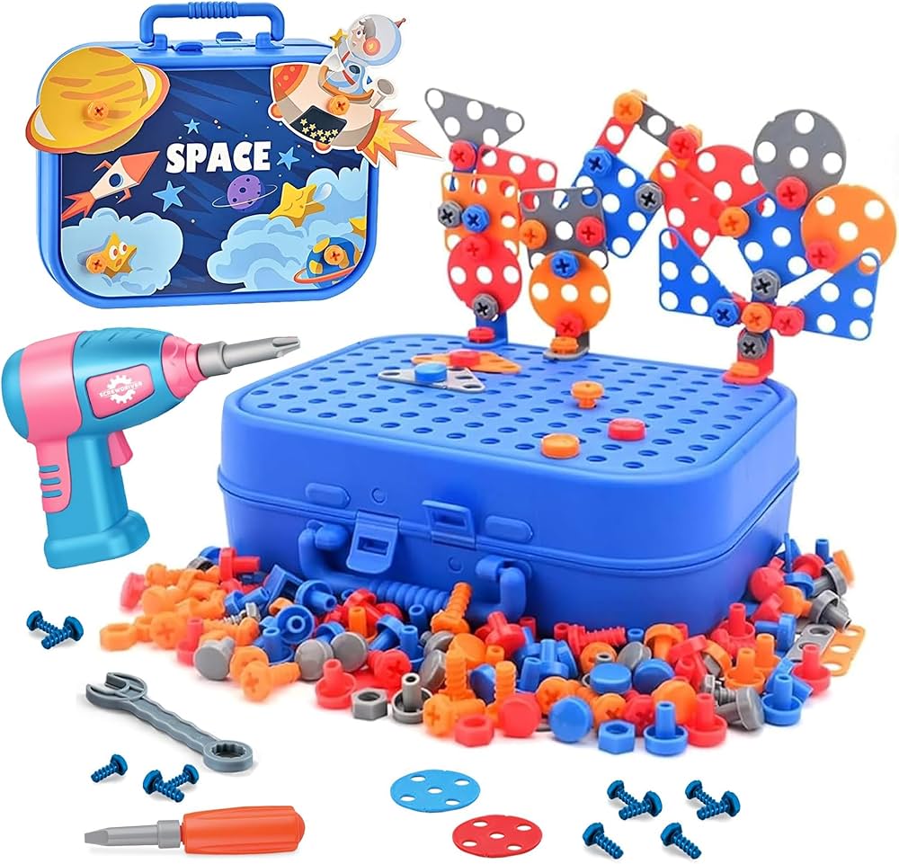 Space Self Spell Box Interesting Puzzle Set With Drill