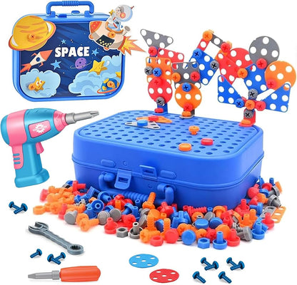 Space Self Spell Box Interesting Puzzle Set With Drill
