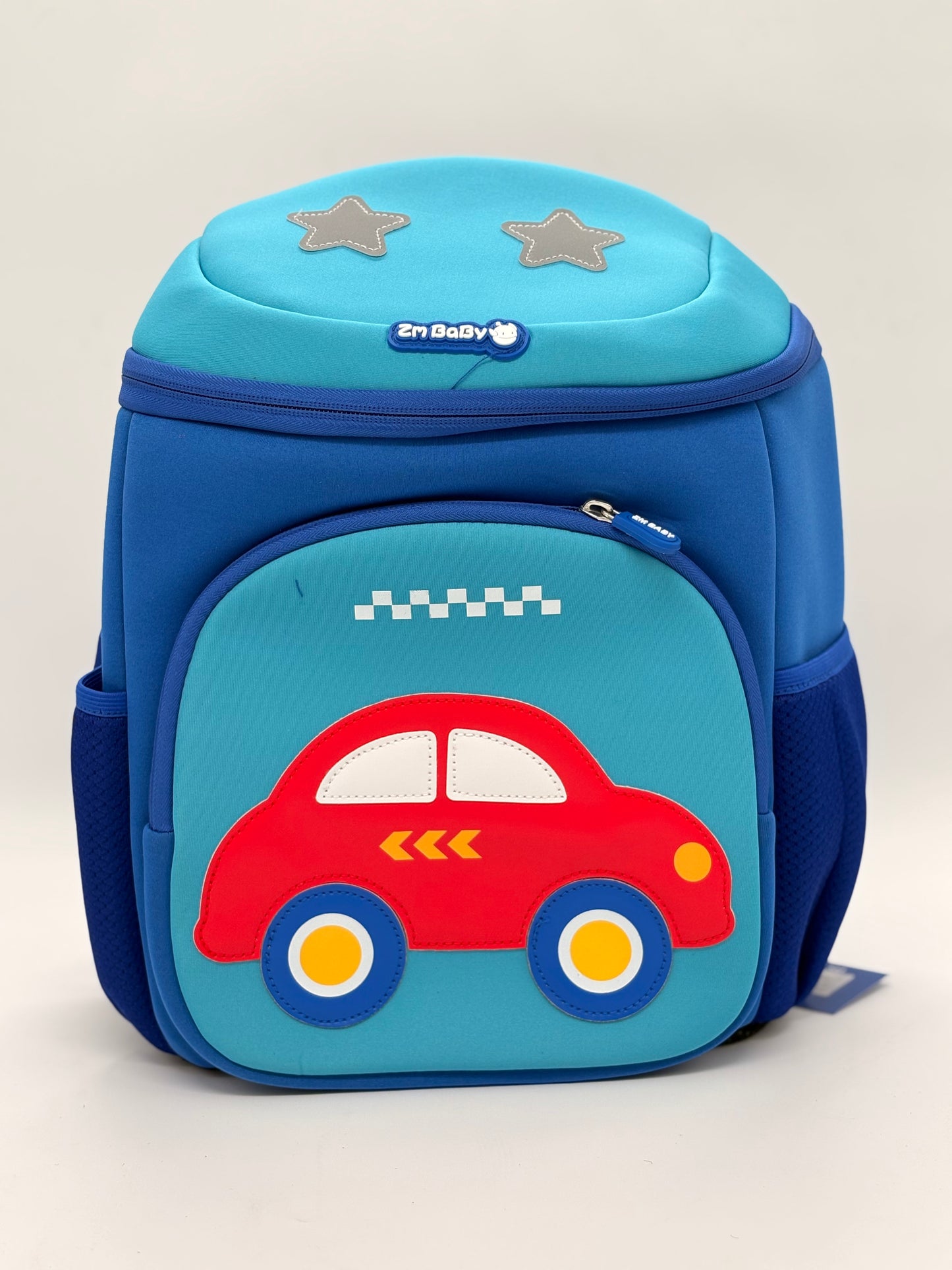 Kids Car Print School Bag