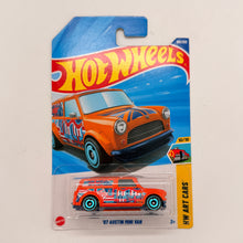 Hot Wheels 1:64 Die-Cast Set of 4 - Ferrari 365 GTB4 Competizione, VW T3 Custom, Quick Chat, 67 Austin Mini Van