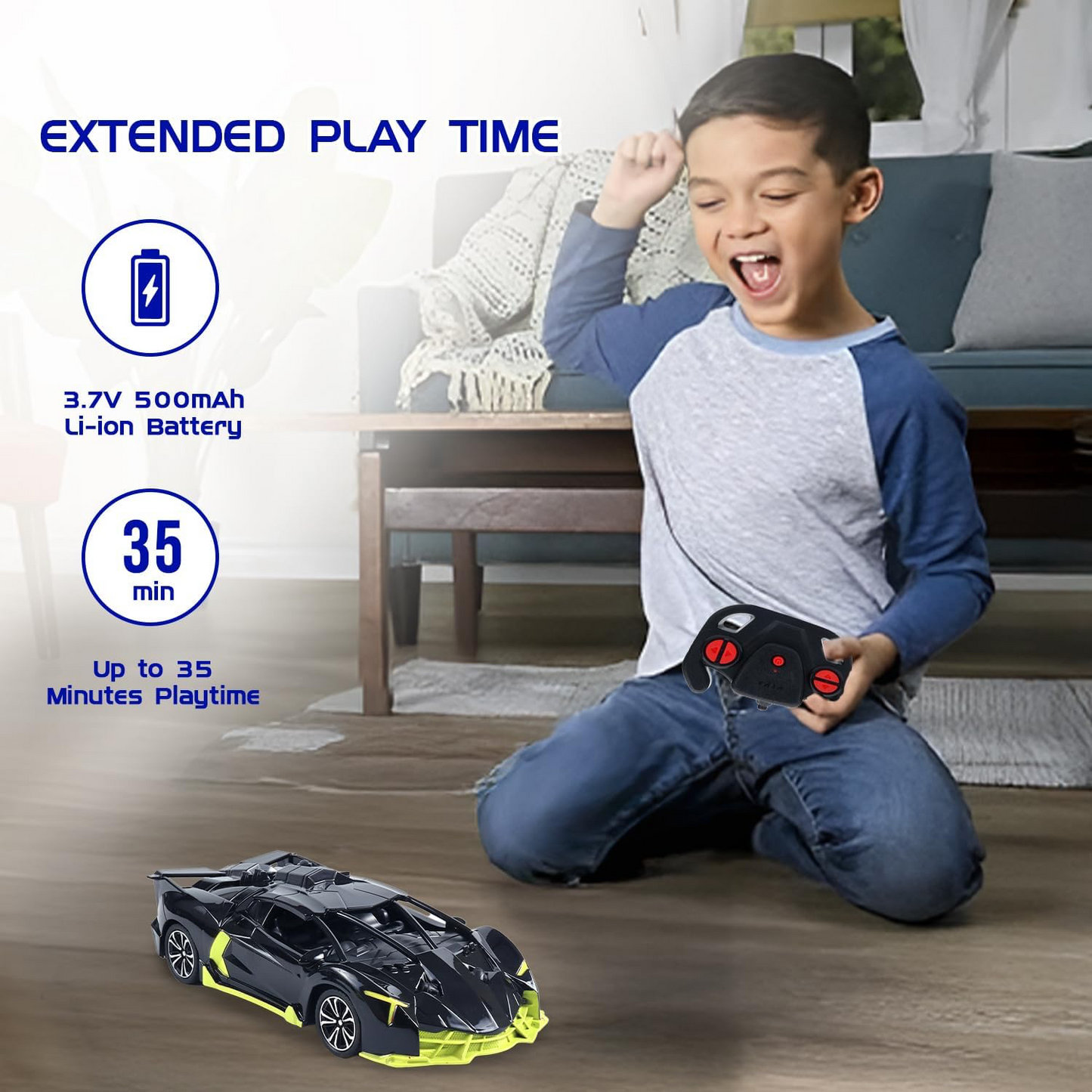 RC Nitro-X Remote Control Car 1:24 Scale