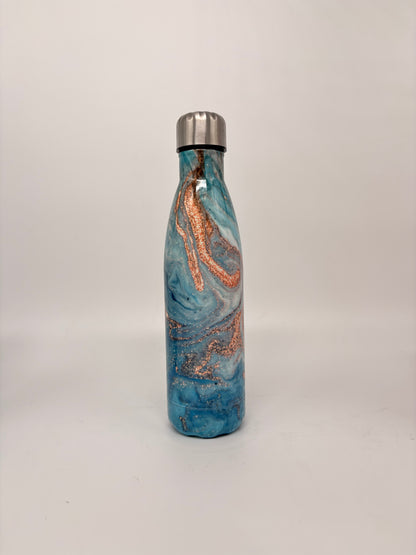 Gibo Marble Print Stainless Steel Insulated Water Bottle 500ml