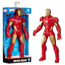 Marvel Mighty Hero Series Iron Man Action Figure, 9.5-Inch Poseable Super Hero Toy for Kids 4 and Up