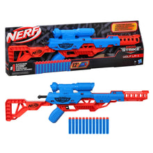 NERF Alpha Strike Wolf LR-1 Toy Blaster with Targeting Scope, Multicolour, 8Y+