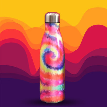 Tie-Dye Print Stainless Steel Vacuum Flask Bottle – 500ml