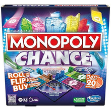 Monopoly Chance Board Game 2-4 Players for Adults, 8Y+