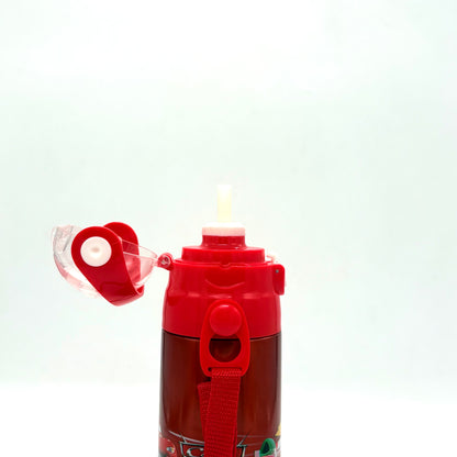 Marvel and Disney Characters Insulated Water Bottle with Straw 500ml