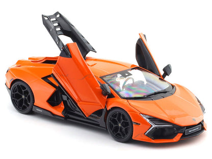 Diecast 1:24 Scale Alloy Sports Car Model with Scissor Doors, Smoke Effect, Lights & Sound