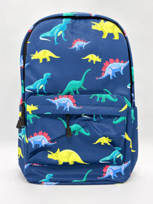 Colorful Dinosaur School Backpack