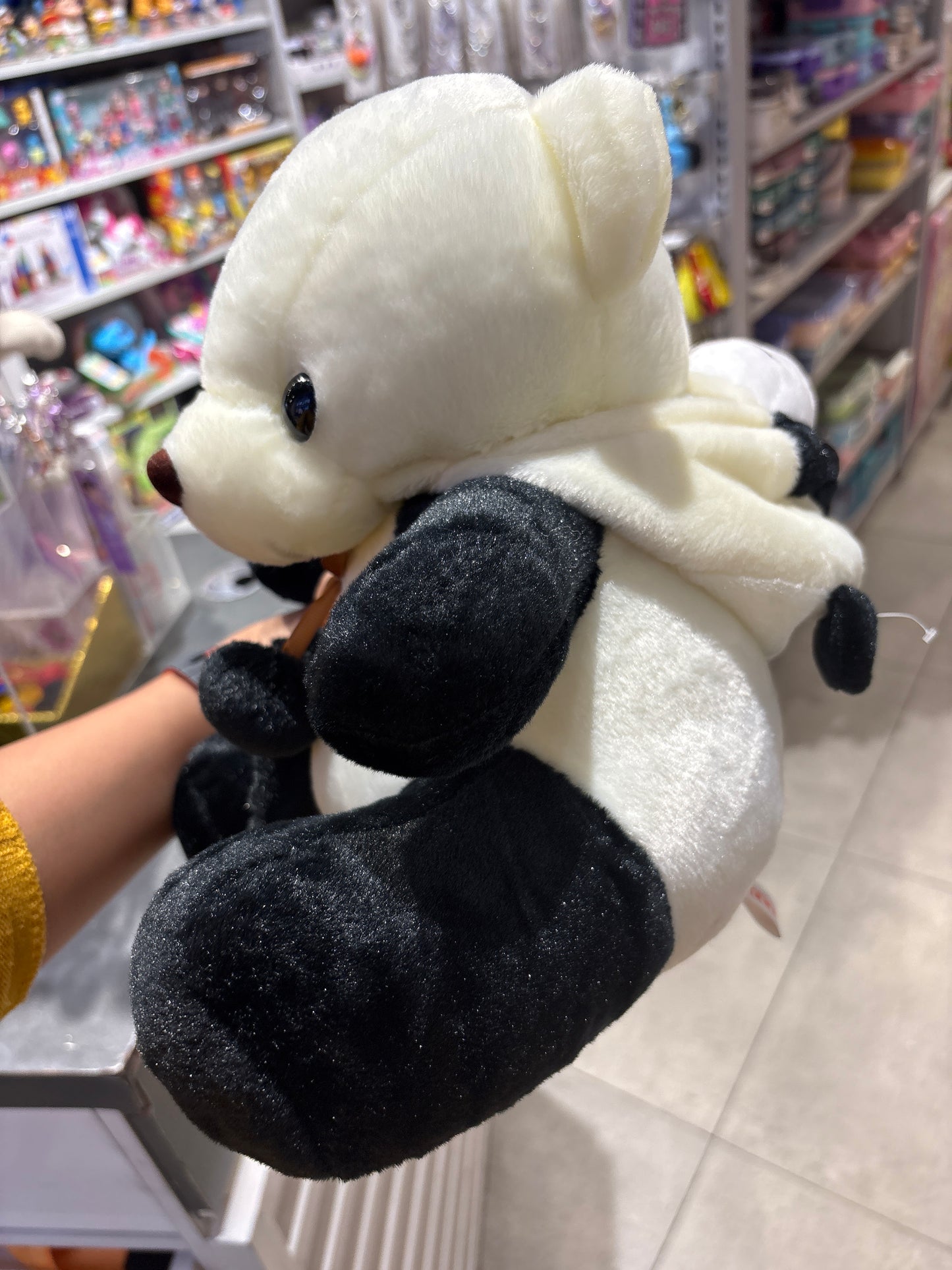 Panda with Removable Hoodie Plush Stuffed Toy 30cm