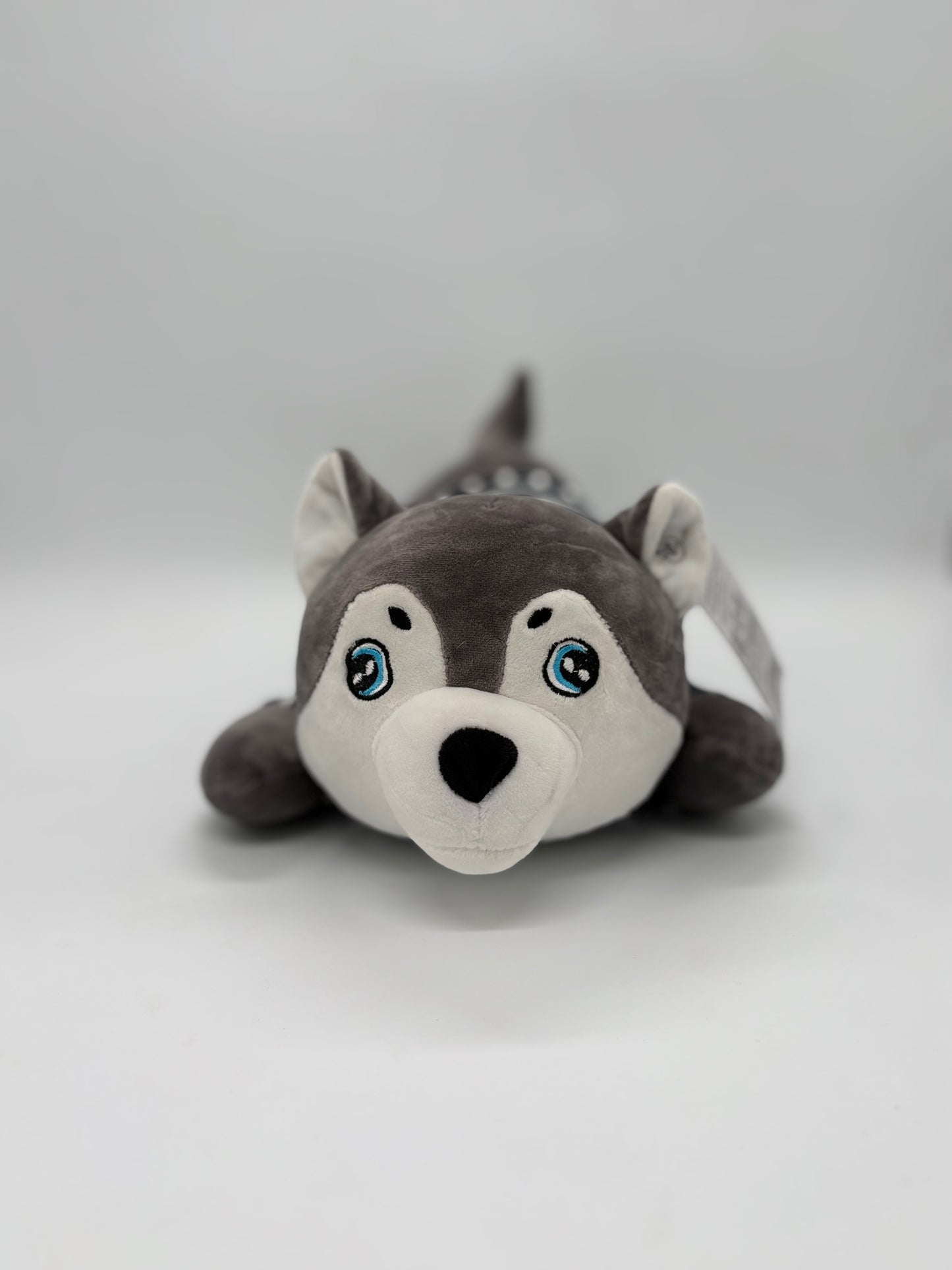 Husky Dog Plush Pillow Soft Toy – 50 cm Stuffed Animal for Kids