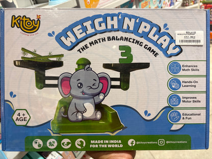 Kitoy Weigh N Play Elephant Math Balancing Game