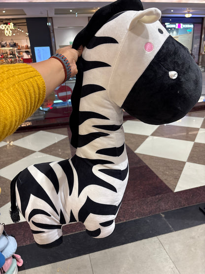 Large Zebra Stuffed Soft Toy Plush