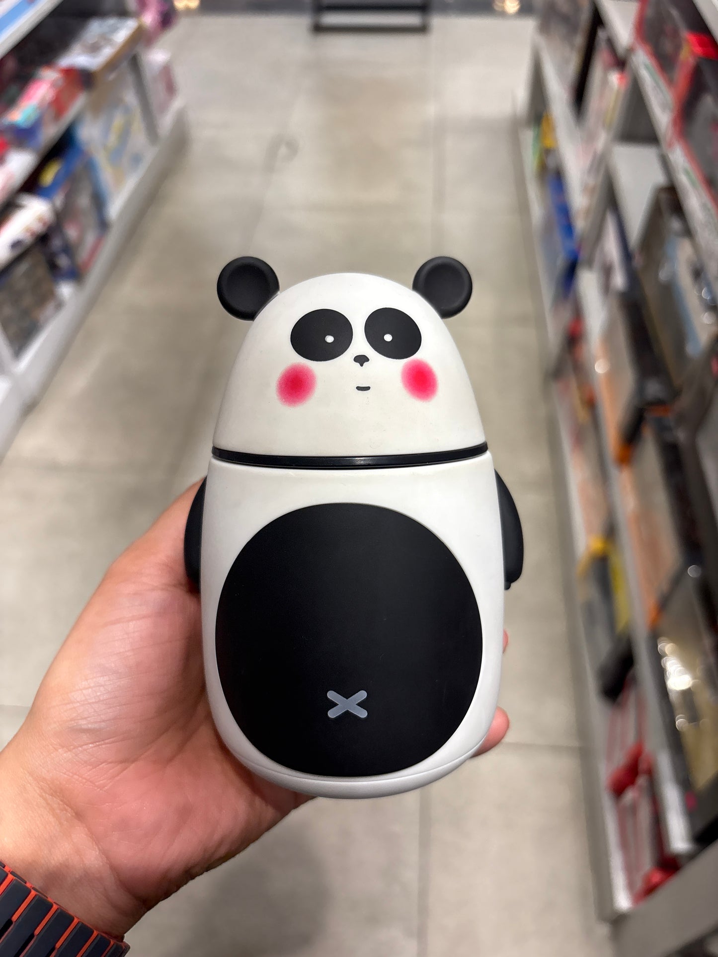 Cute Panda Glass Bottle – Leak Proof Coffee Mug