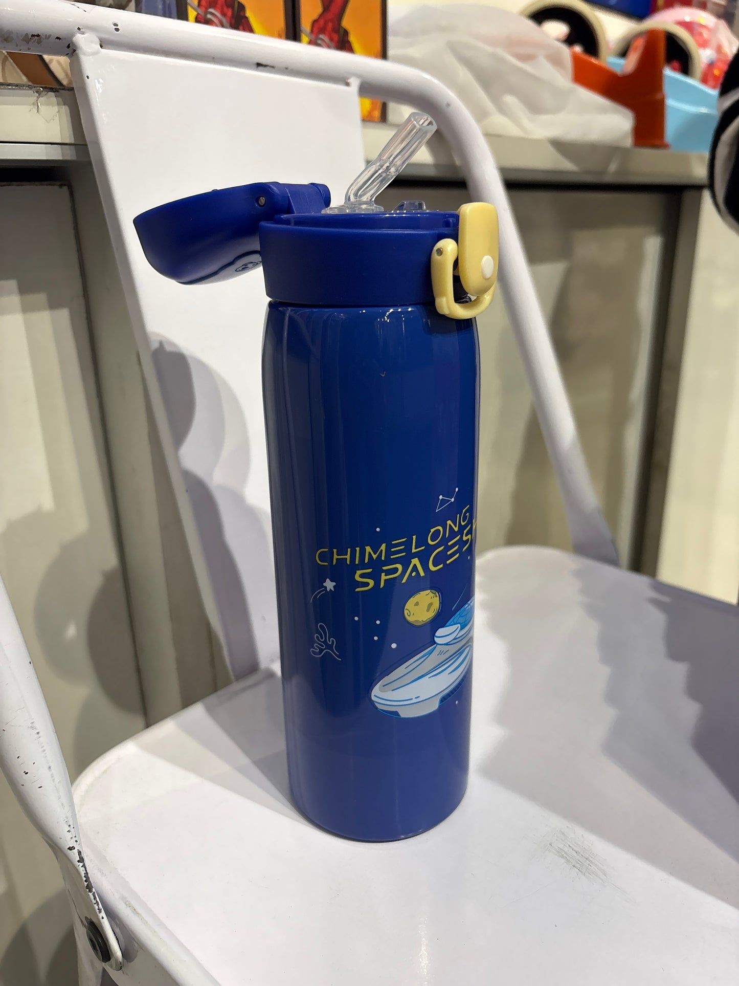 GBT 3528 spaceship Double Wall Sipper SUS304 Stainless Steel Bottle