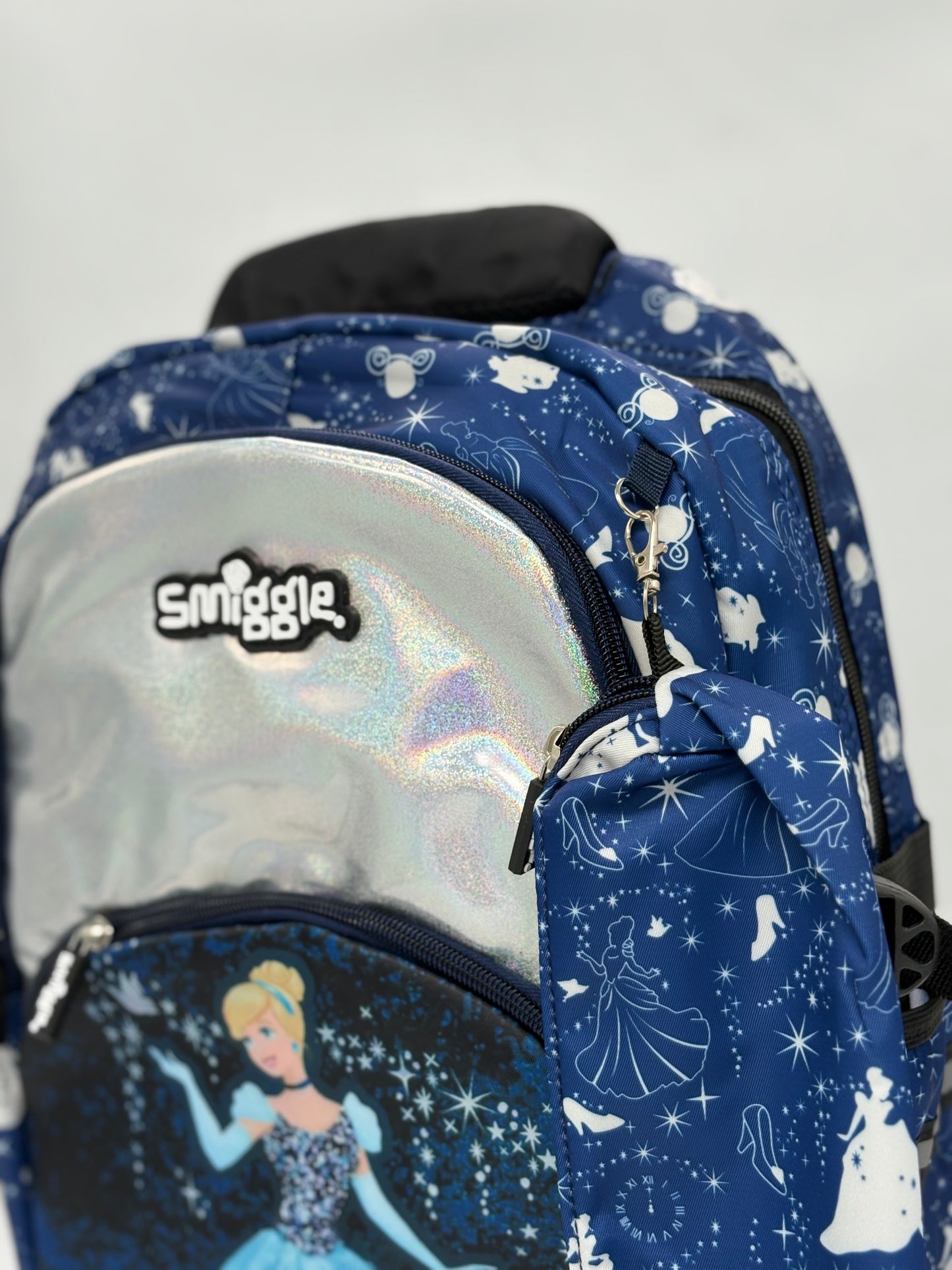 Smiggle Disney Cinderella Princess School Backpack with Pencil Case